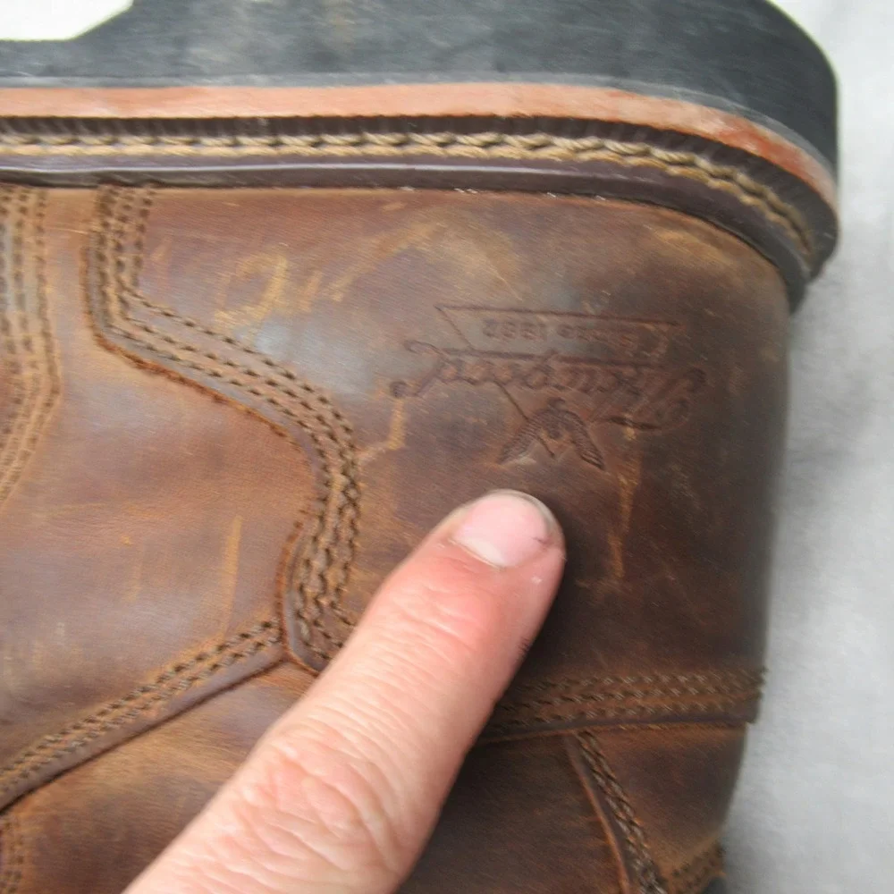 Thorogood Mens Boots 11W Brown Leather‎ 6